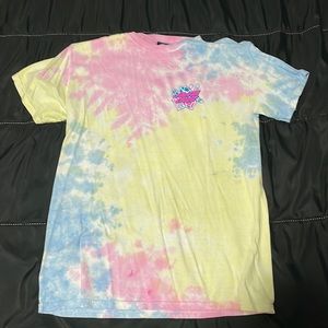 Tie-dye Santa Cruz T-shirt.